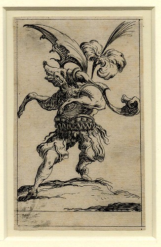 Set of twelve grotesque figures representing the twelve months of the year 1638 Denis Boutemie a