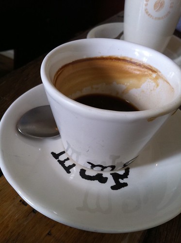 an out-of-line Map coffee mug & saucer
