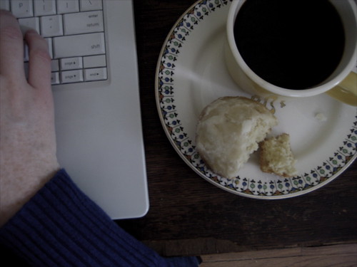 coffee + muffin.