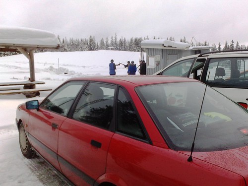 Car driving lessons in snowy Norway #4