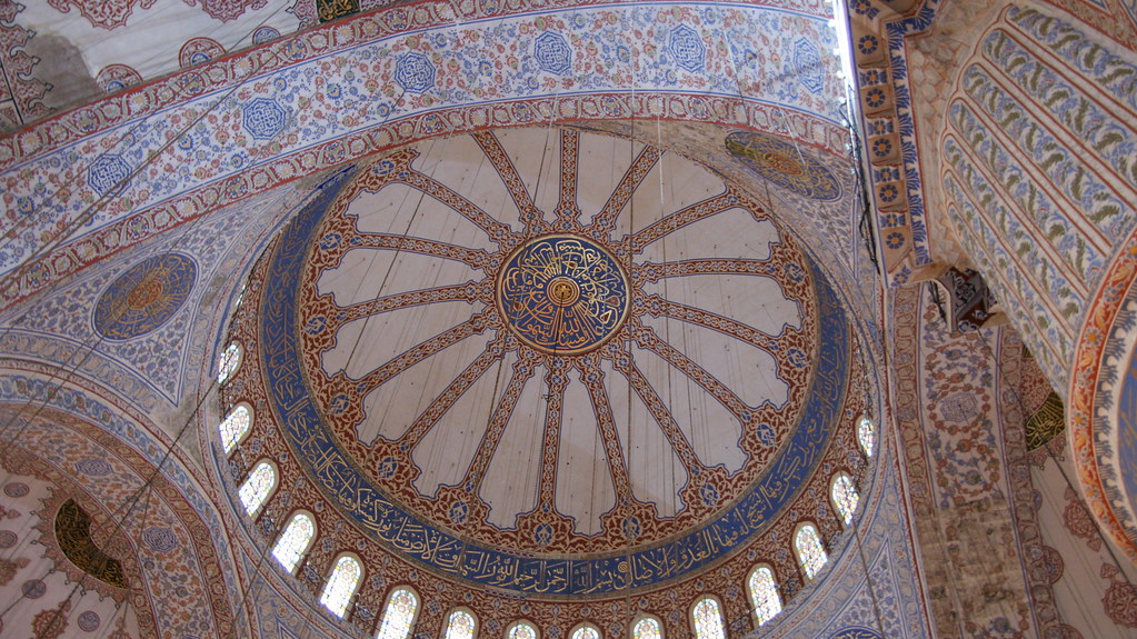 Sultan Ahmad Blue Mosque mosaic