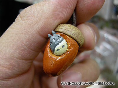 Totoro in an acorn