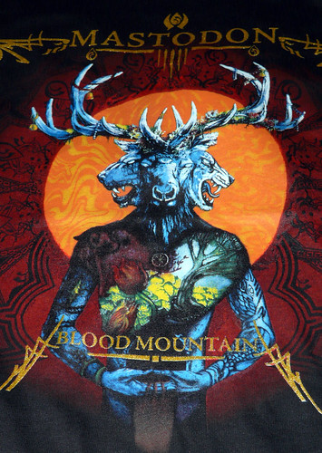 T-shirt Mastodon - Blood Mountain 