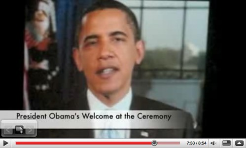 YouTube - Rey's Citizenship Address & Barack Obama's Welcome