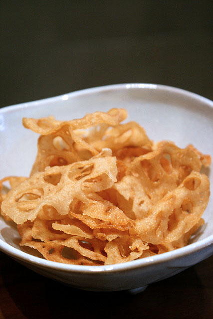 Renkon (lotus root) chips