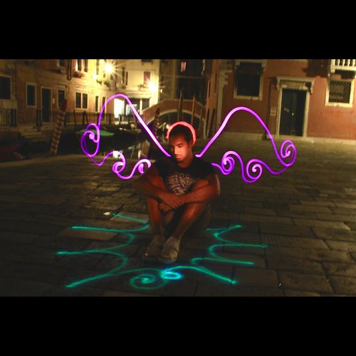 the light angel in Venice