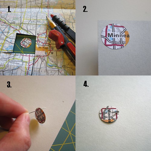 Iron Craft Challenge #23 - Map Necklace