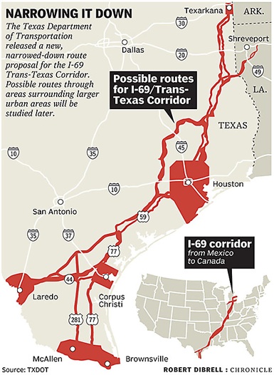 I-69 Trans Texas Corridor