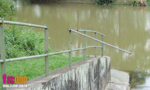 Jurong Park damaged and litter-ridden 