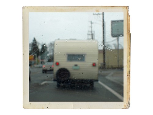 Vintage trailer.