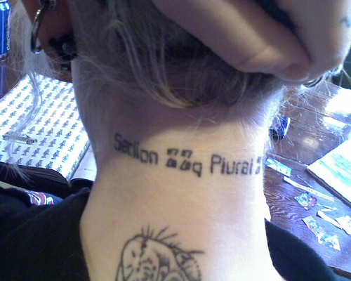 Section Zed zed plural zed alpha tattoo. View 1.