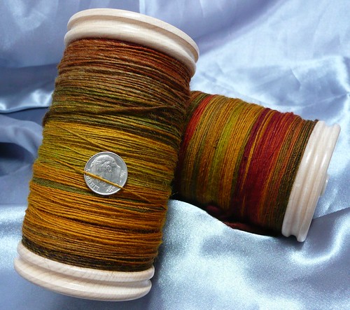 8 oz Spinners Hill Corriedale-Finn Ramboullet - Fall colors