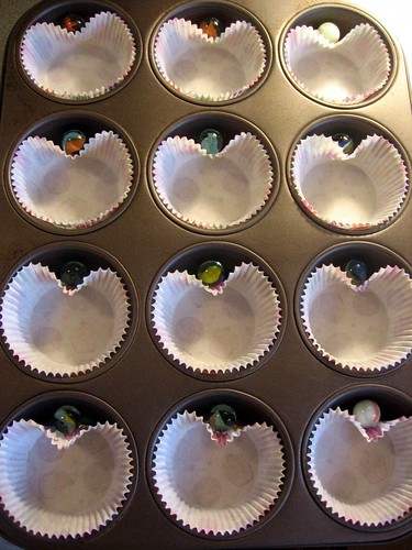 Heart cupcake liners