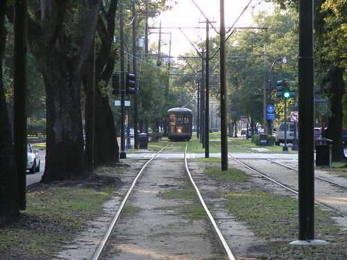 Streetcar, Broadway and St. Charles