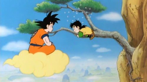 Dragon Ball Kai Goku y Gohan