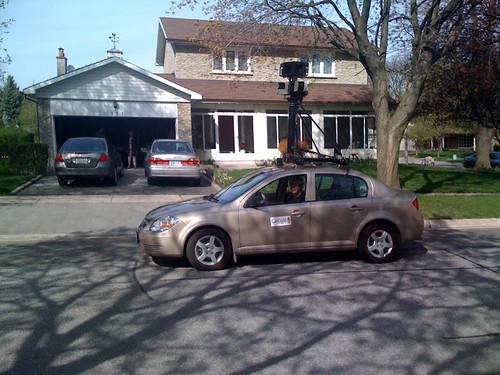 google maps car. google maps street view car.