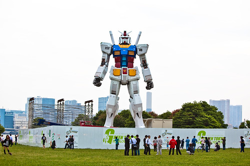 Gundam tamaño real Tokio