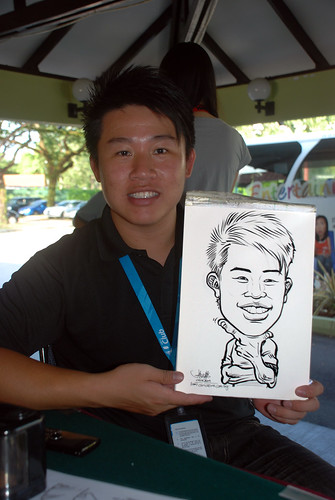 Caricature live sketching for Costa Sands Resort Day 2 - 3