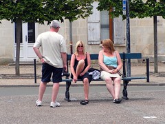 Walk in Pierrefonds, France 2008.