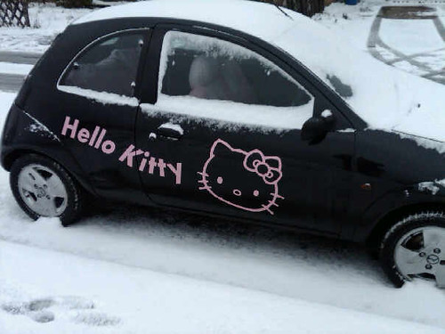 hello kitty stuff for cars. Hello Kitty car by