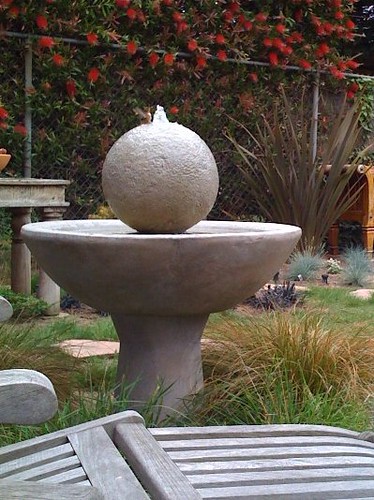 Life: Hummingbird On The Fountain
