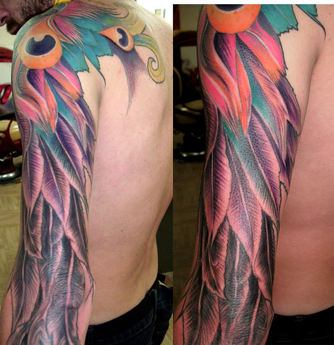 brazo ave Heliogabalux Tags color tattoo realismo tatuajes diseoexclusivo