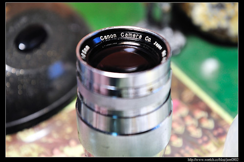 你拍攝的 Canon Serenar 135mm F3.5 I。