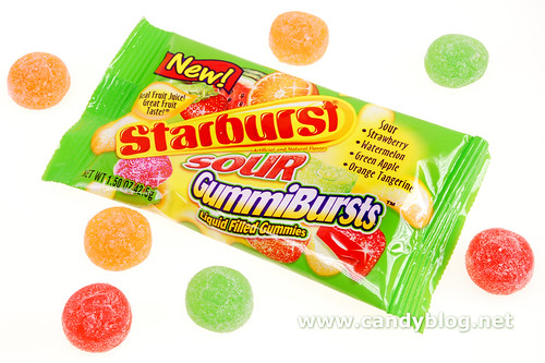 Starburst Sour Gummibursts Candy Blog