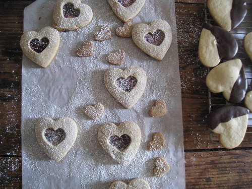 heart cookies 2.13.09
