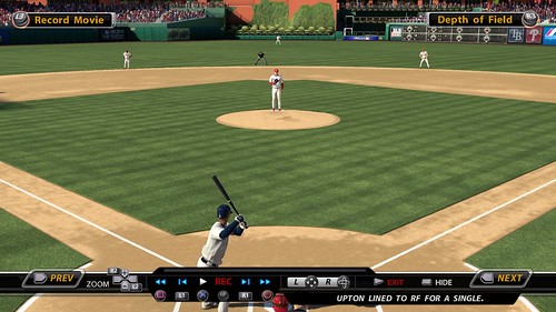 MLB 09 The Show screenshot - Replay Movie setup