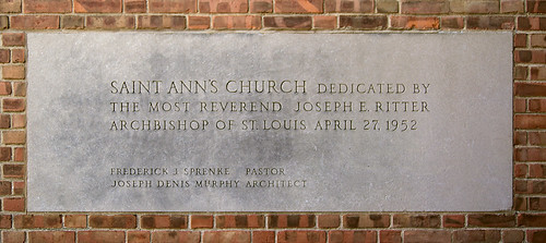 Saint Ann's Roman Catholic Church, in Normandy, Missouri, USA