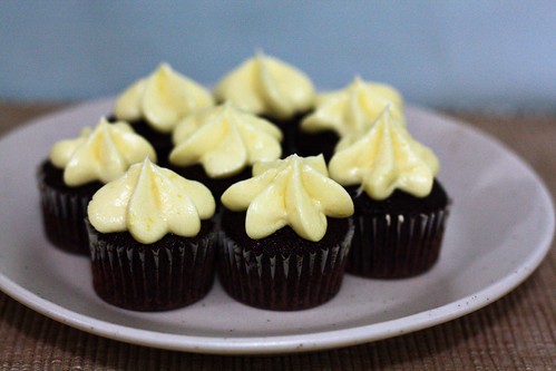 Lemon Chocolate Cupcakes