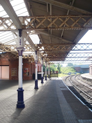 Columns by Andrew Handyside and Company of Derby and London- Hartlepool Railway Station