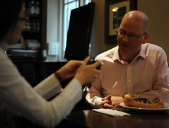 Searching Central London for Traditional English Food with Pied a Terre's David Moore