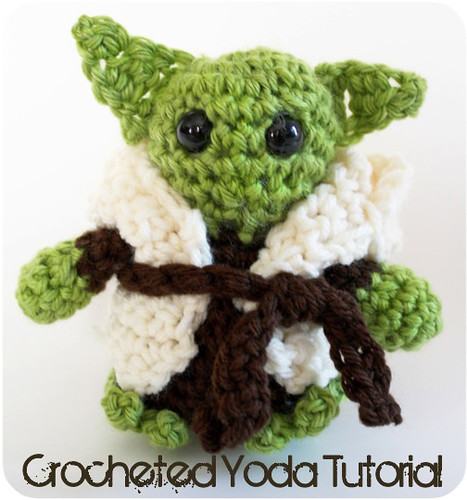 A Little Crocheted Yoda