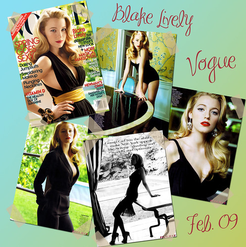 blake lively photoshoot vogue. Blake Lively in Vogue