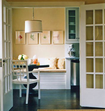 from the desk of annie: kitchen seating