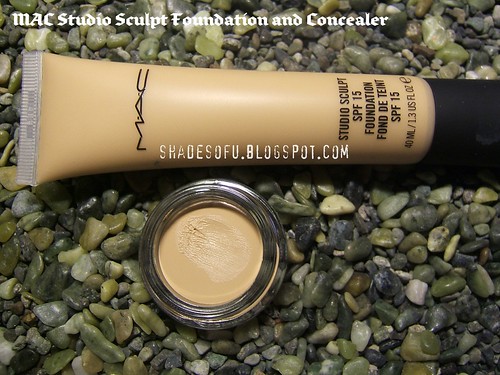 foundation and concealer