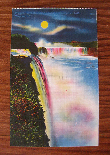 Old Niagara Falls Postcard