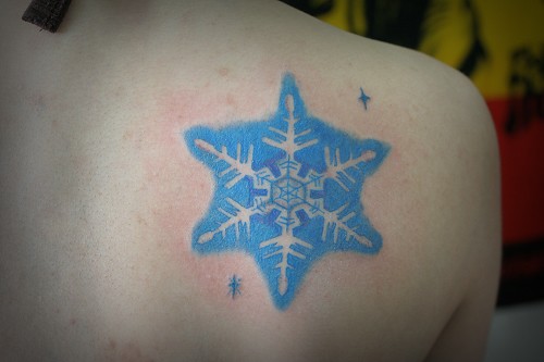 snow tattoo by amazing Tattoo. 紋身 www.fotop.net/tattoosun