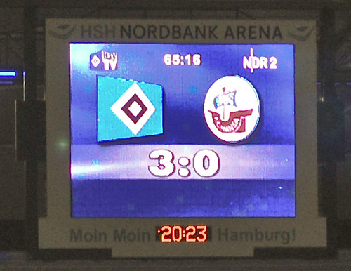 Hamburger SV gegen FC Hansa Rostock