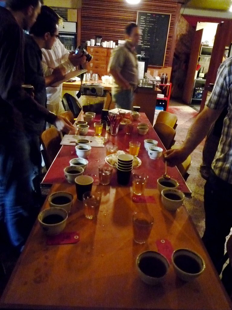 St Ali coffee cupping