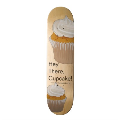 Cupcake skateboard