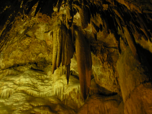 Stalactites in Colossal Cave