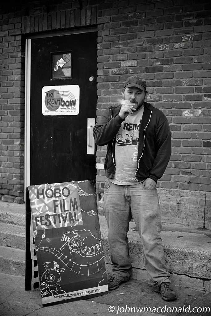 Chris Stanhope of The Hobo Film Festival
