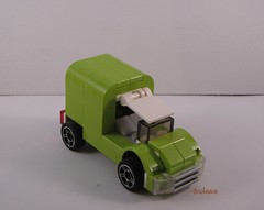 Limeade Delivery Truck Front View