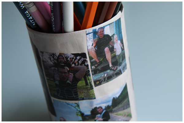 Father's Day Picture Pencil Holder
