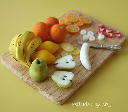 Miniature Food Fruit Prep'Board #1 par PetitPlat by sk_