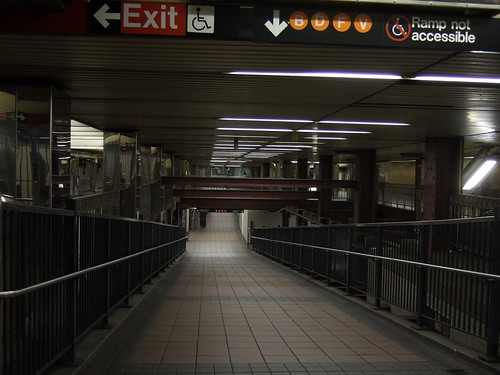 ramp at 34th street station