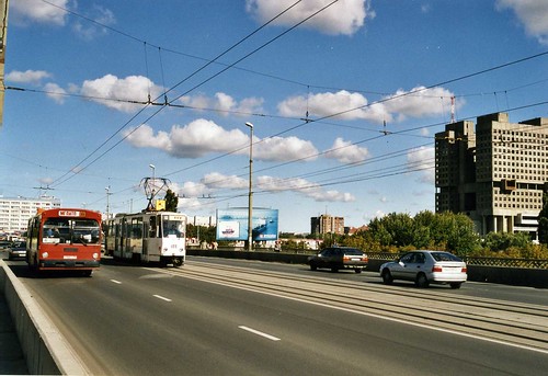  Kaliningrad 2003 - Tatra  KT4 tram 411 ©  Sludge G